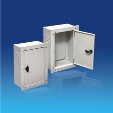  Tủ điện SINO âm tường vỏ kim loại CKR3: 450x350x150mm
